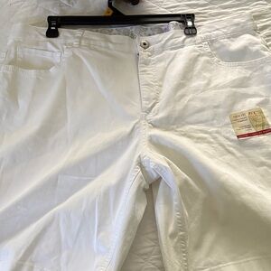 Faded Glory Women's White Jean Shorts